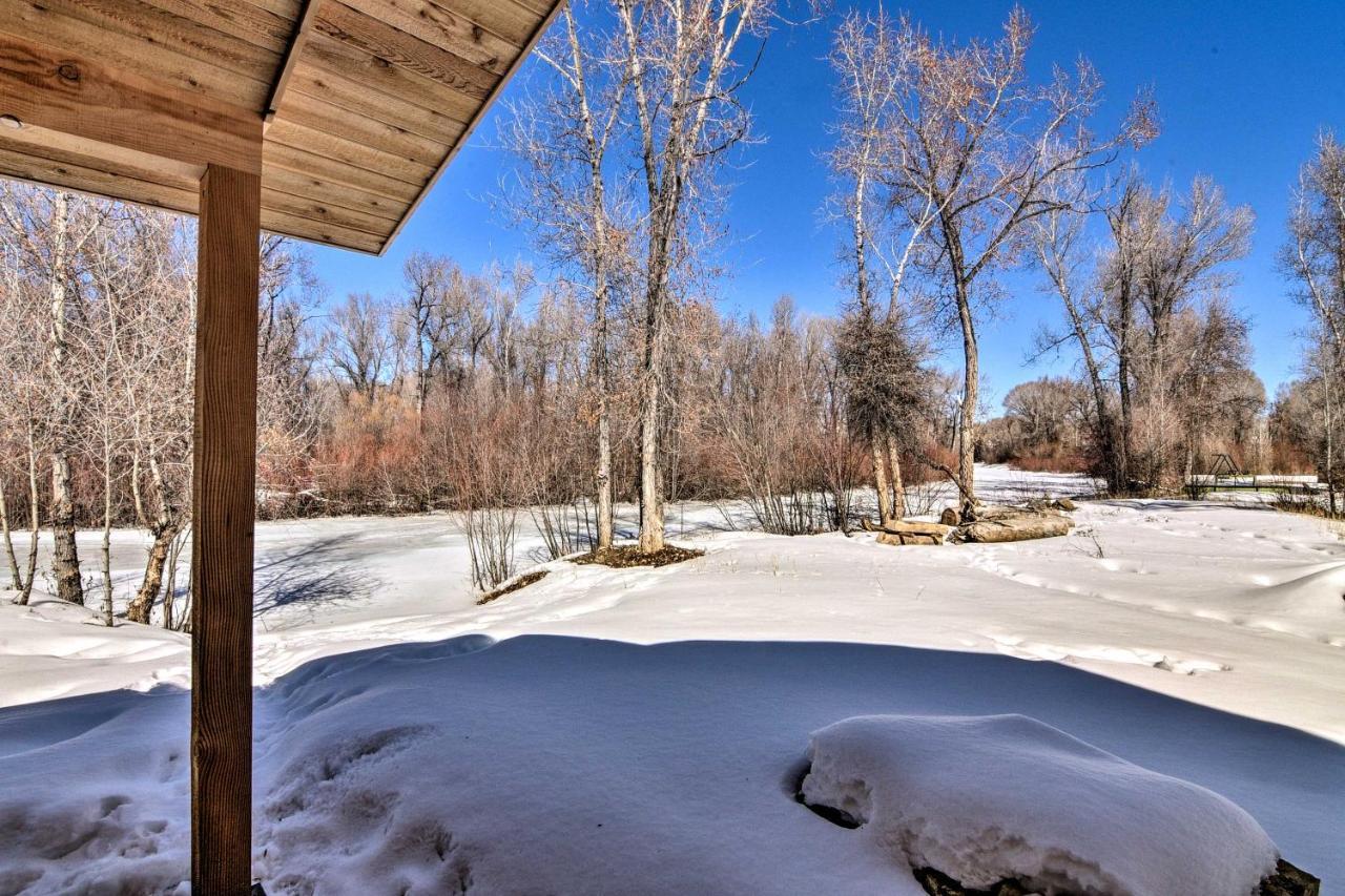 Riverfront Home With Bbq 2 Mi To Downtown Gunnison! Bagian luar foto
